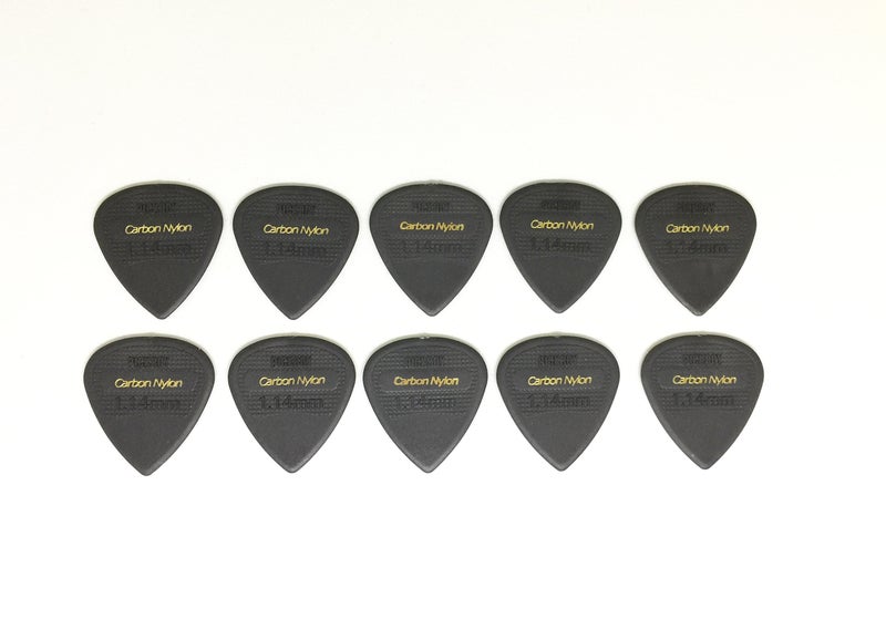 Pickboy Edge, Sharp Tip, Carbon/Nylon, 1.14mm, 10 picks - Image 4
